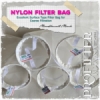 d NLM NLB NMO Nylon Mesh Filter Bag Snap Ring  medium